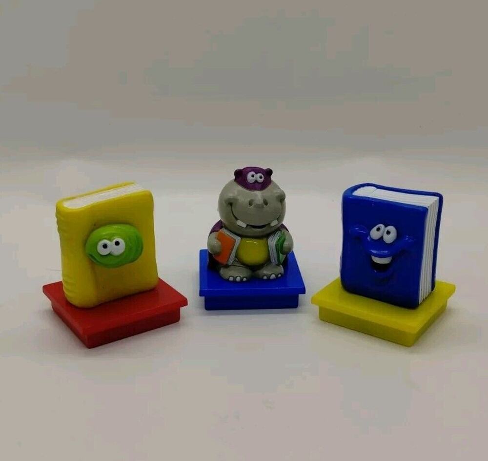 Reading Character Stampers - Library Bookworm